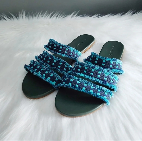 *NWOB* Rothy's Triple Band Fringe Sandal - Picture 2 of 6